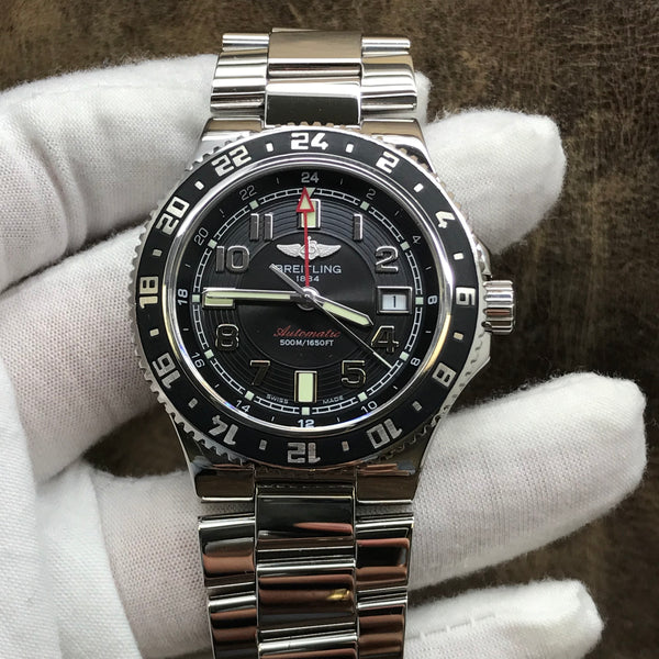 Fake Breitling SuperOcean GMT Watch